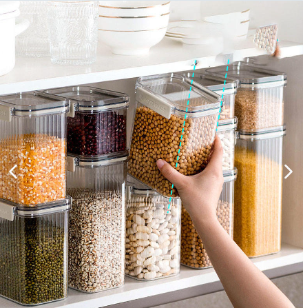 Contenedores herméticos para almacenar alimentos | Ordena tu Cocina con Estilo